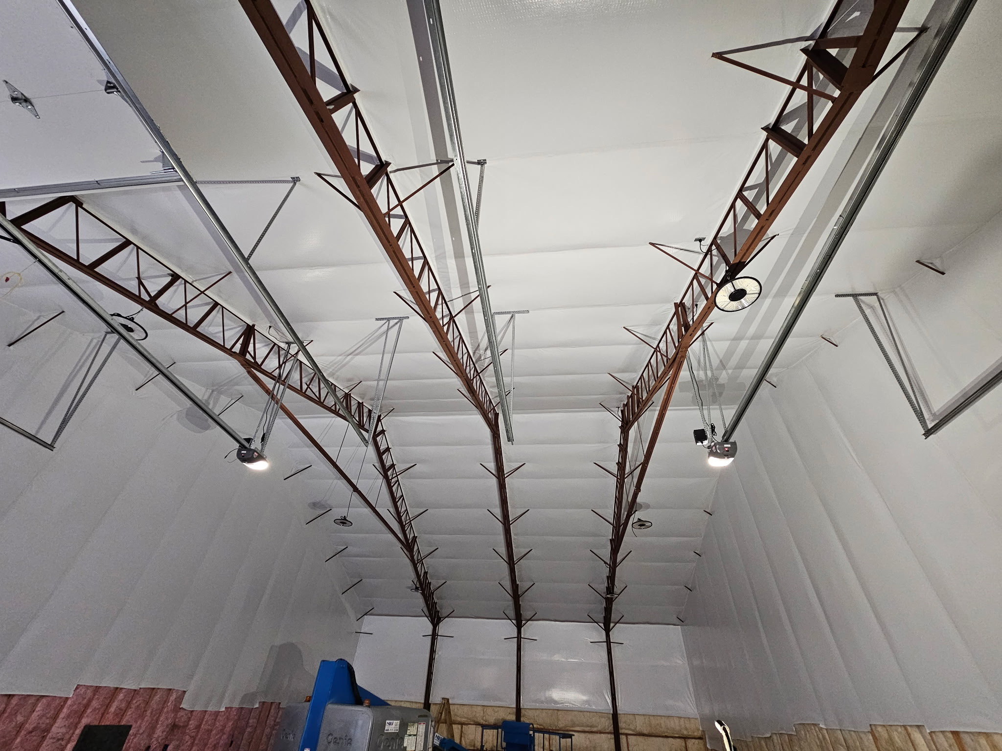 Spray foam application