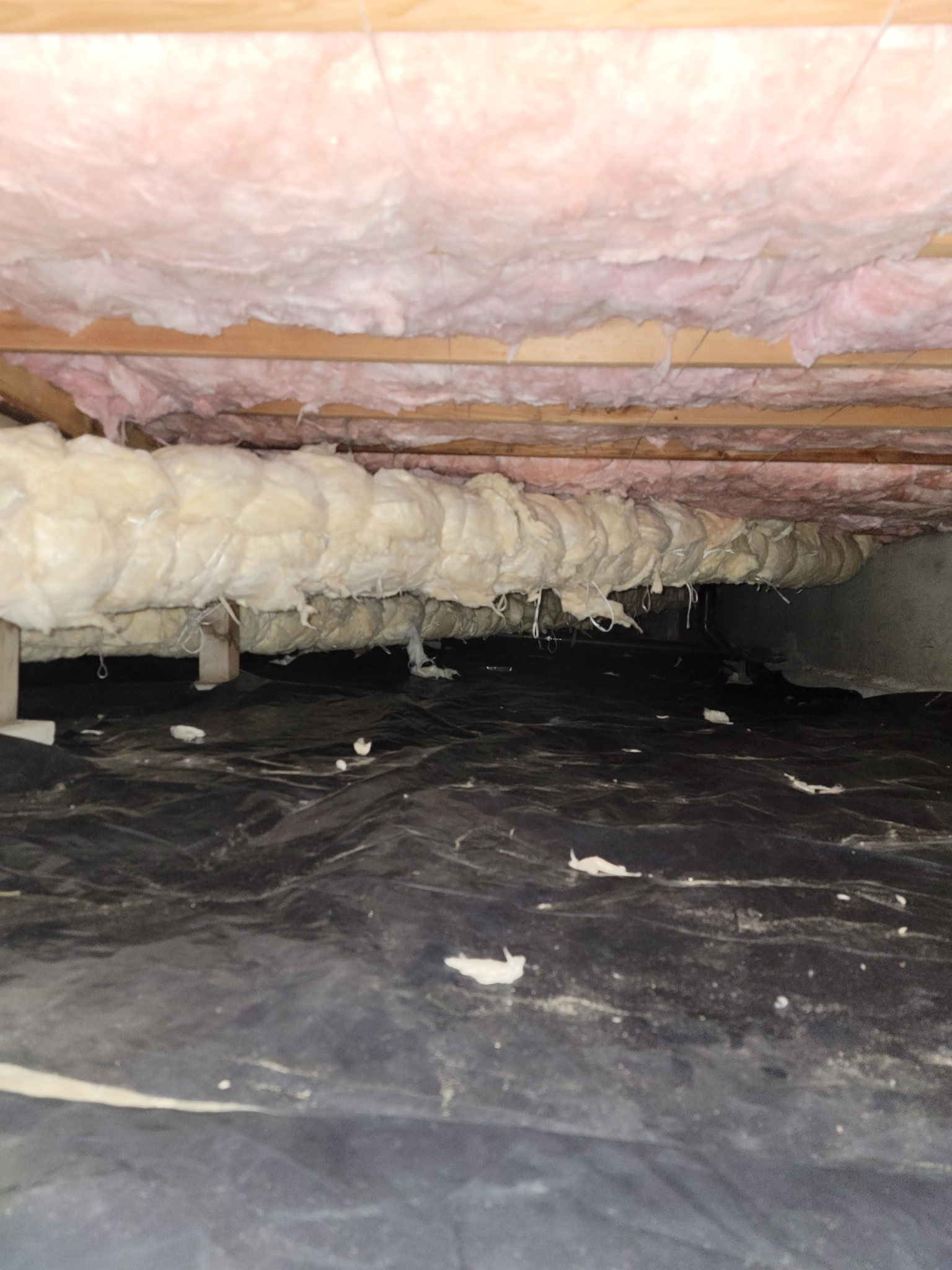Attic insulation